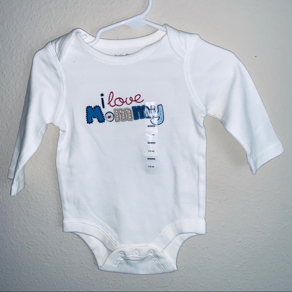 I love mommy Gap Unisex Bodysuit 3-6 Months A69